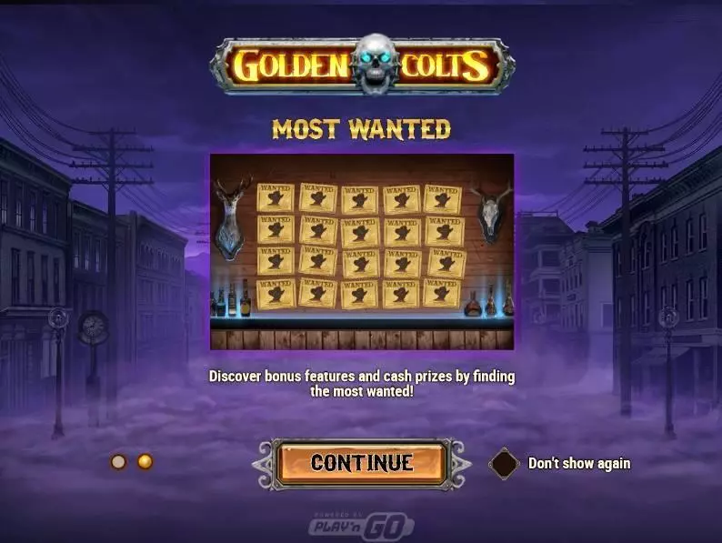 Golden Colts Play'n GO Slot Bonus 1