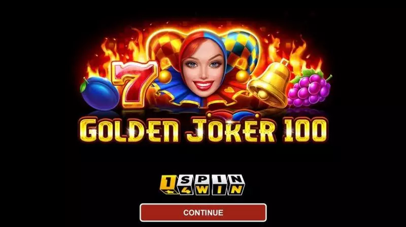 Golden Joker 100 Hold And Win  Slot Introduction Screen