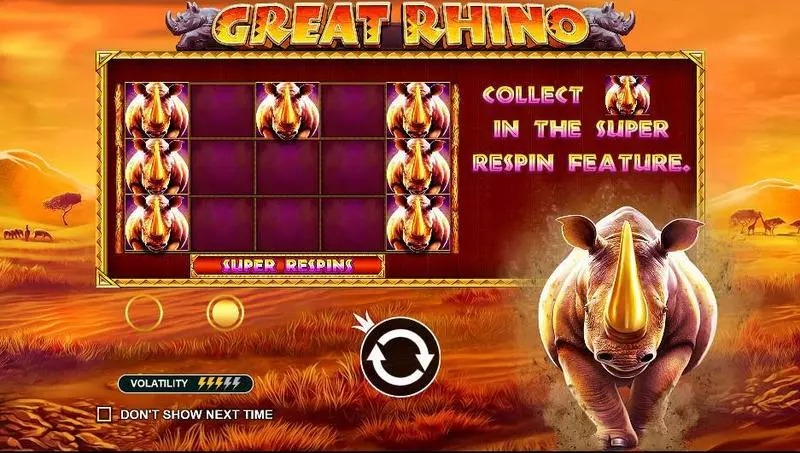 Great Rhino Pragmatic Play Slot Info and Rules