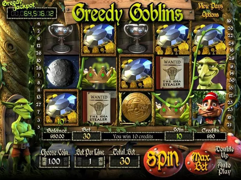 Greedy Goblins BetSoft Slot 