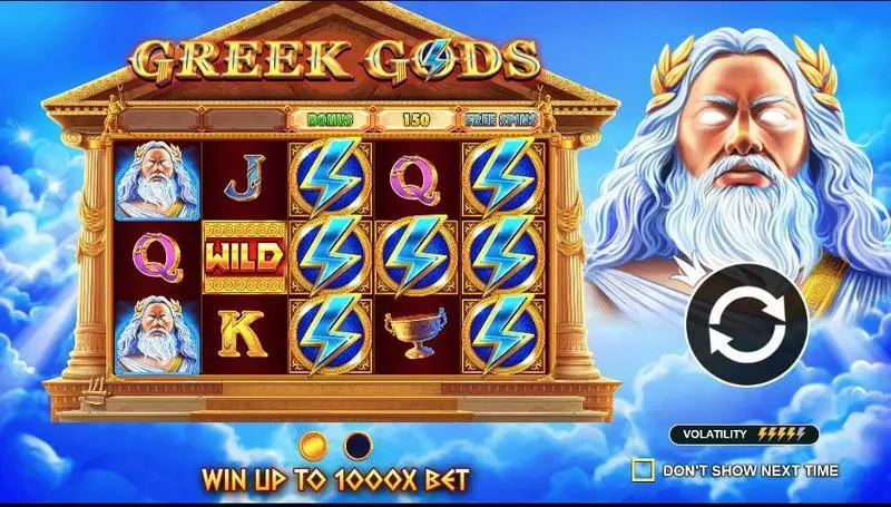 Greek Gods Pragmatic Play Slot Bonus 1