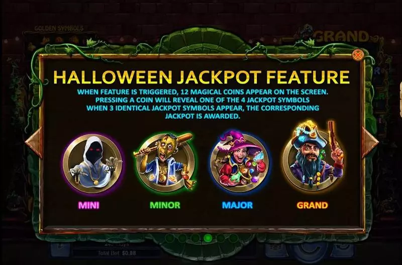 Halloween Treasures RTG Slot Free Spins Feature
