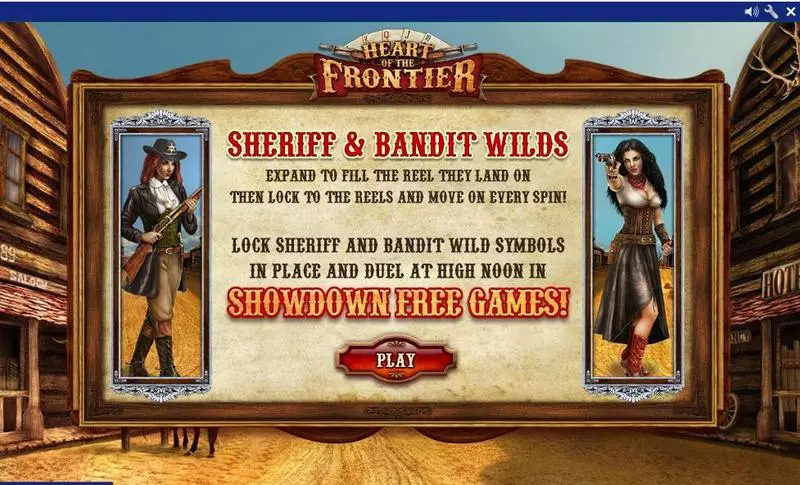 Heart of the Frontier PlayTech Slot Info and Rules