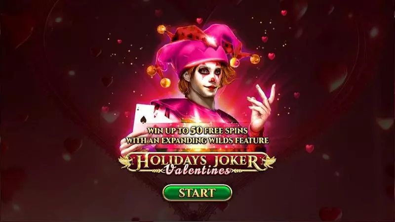 Holidays Joker – Valentines Spinomenal Slot Introduction Screen