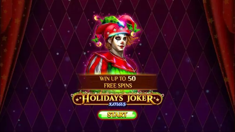 Holidays Joker – Xmas Spinomenal Slot Introduction Screen