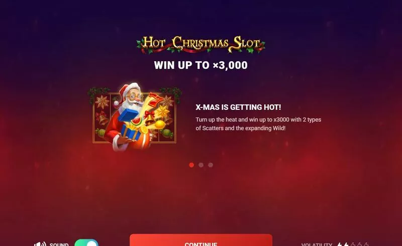 Hot Christmas Slot TrueLab Games Slot Info and Rules