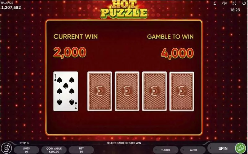 Hot Puzzle Endorphina Slot Gamble Winnings
