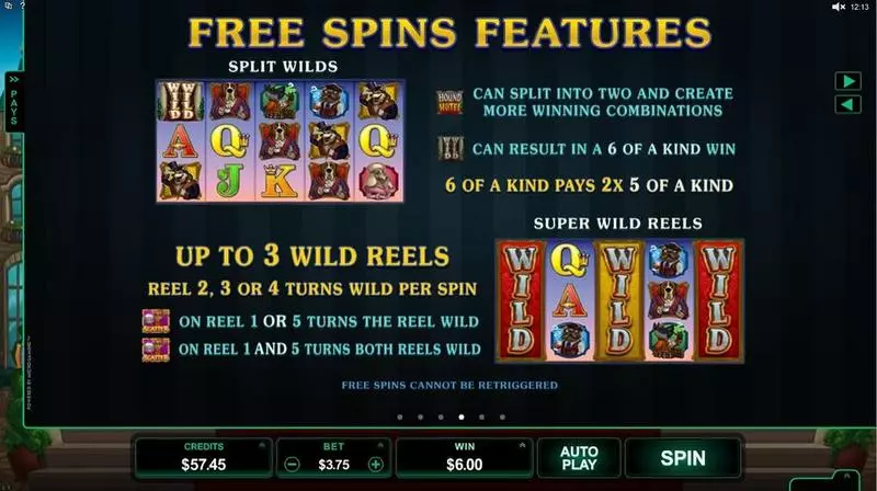Hound Hotel Microgaming Slot Info and Rules