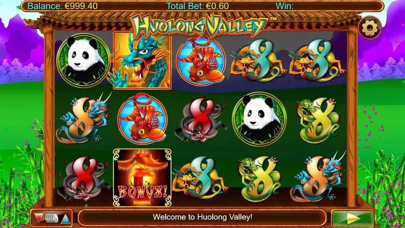 Huolong Valley Nyx Interactive Slot Main Screen Reels