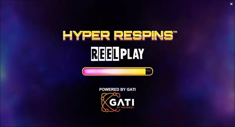 Hyper Respins ReelPlay Slot Introduction Screen