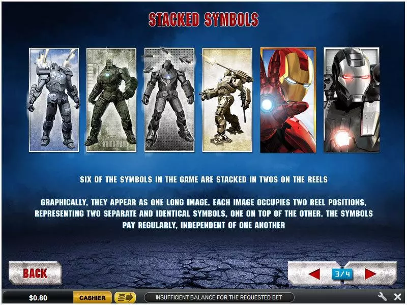 Iron Man 2 50 Line PlayTech Slot Bonus 2