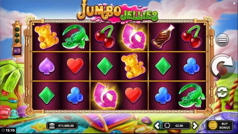 Jumbo Jellies  Bang Bang Games Slot Main Screen Reels