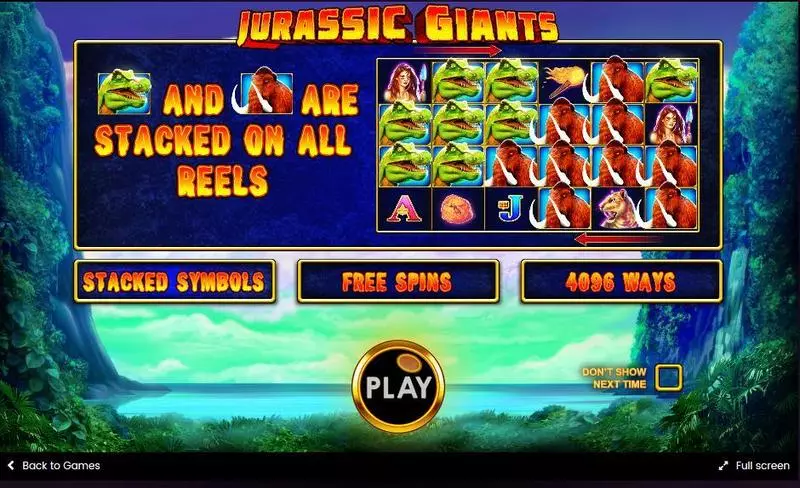 Jurassic Giants Pragmatic Play Slot Info and Rules