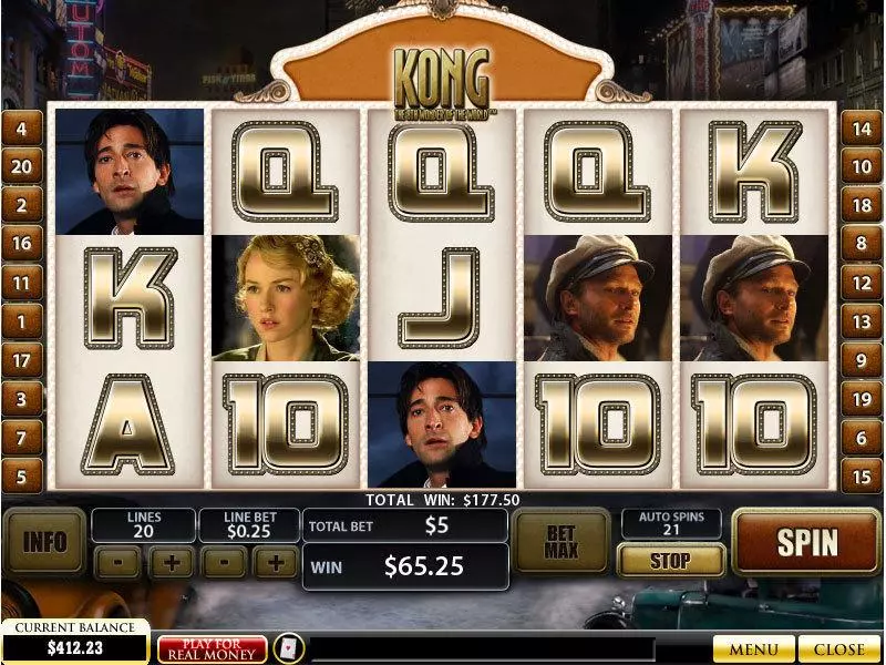 King Kong PlayTech Slot Bonus 4