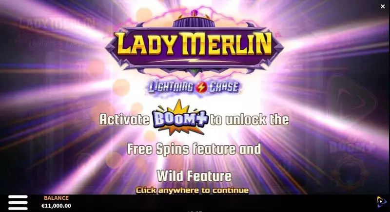 Lady Merlin Lightning Chase ReelPlay Slot Info and Rules