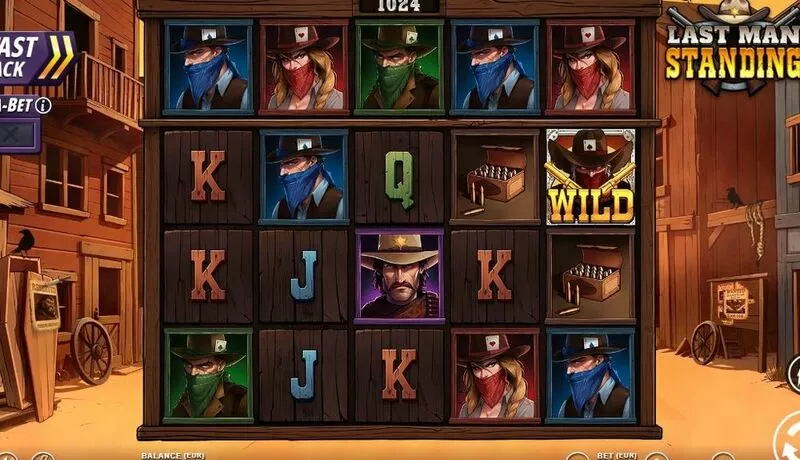 Last Man Standing Slotmill Slot Main Screen Reels