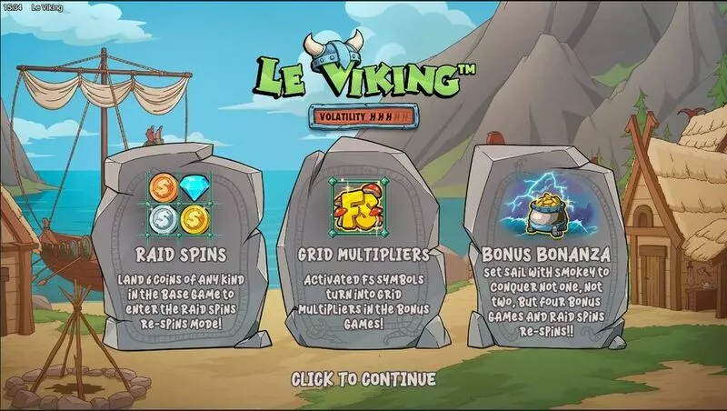 Le Viking Hacksaw Gaming Slot Info and Rules
