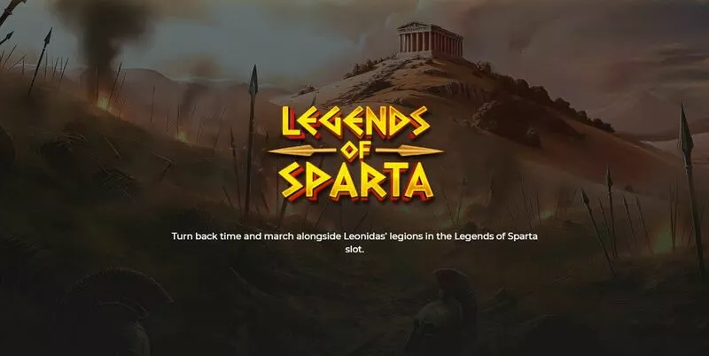 Legends of Sparta  Slot Logo