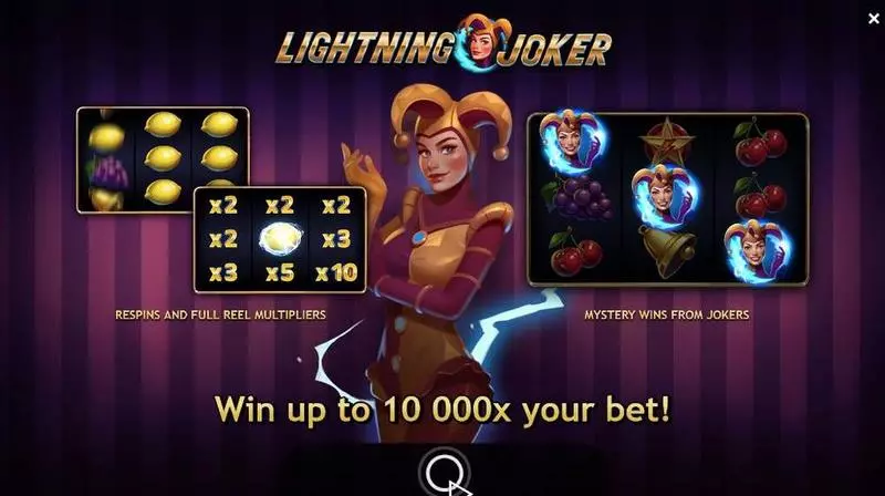 Lightning Joker Yggdrasil Slot Info and Rules