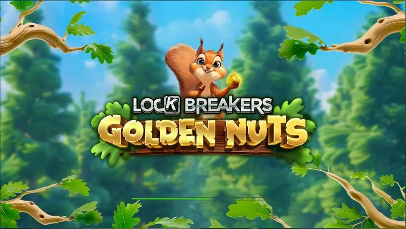 Lock Breakers – Golden Nuts Buy Bonus Greentube Slot Introduction Screen