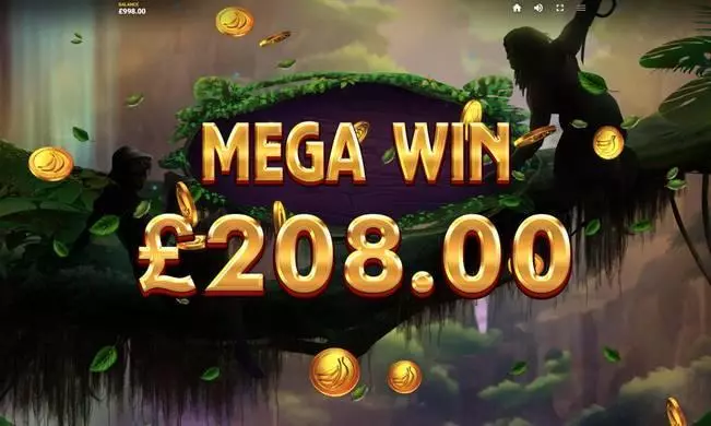 Lord of the Wilds Red Tiger Gaming Slot Winning Screenshot