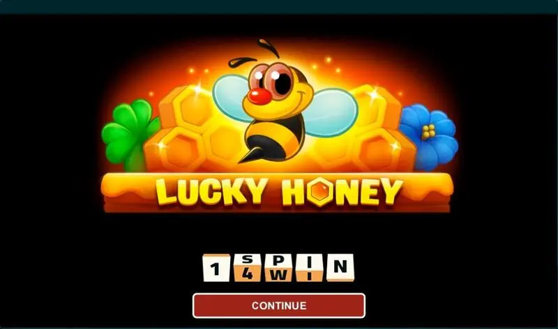 Lucky Honey 1Spin4Win Slot Introduction Screen
