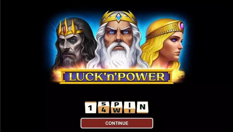 Luck’n’Power 1Spin4Win Slot Introduction Screen