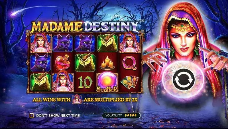 Madame Destiny Pragmatic Play Slot Info and Rules