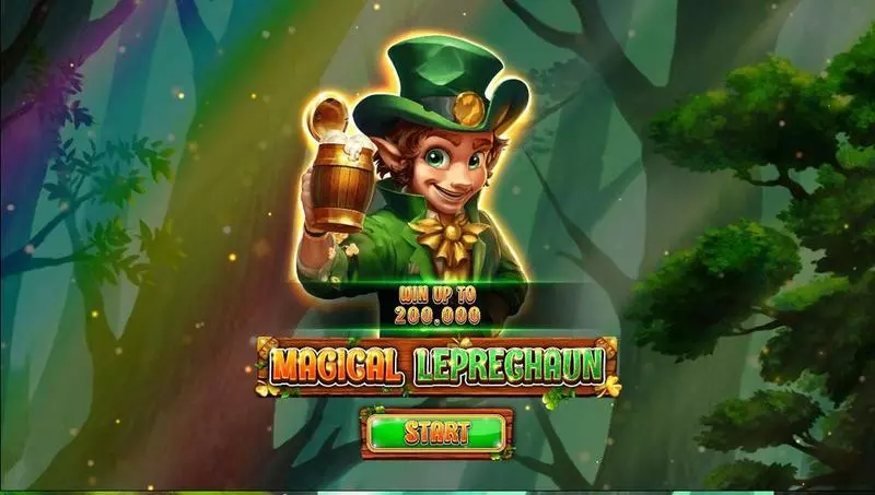 Magical Leprechaun Spinomenal Slot Introduction Screen