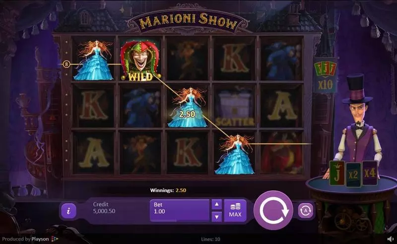 Marioni Show Playson Slot 