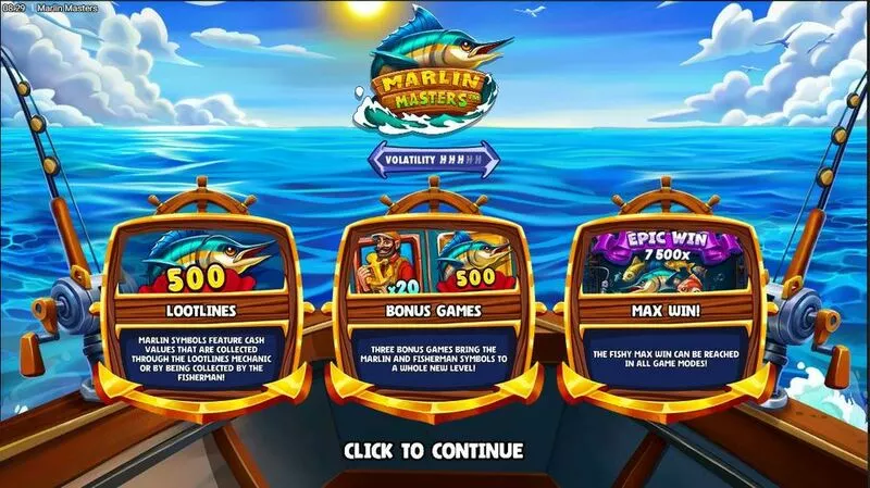Marlin Masters Hacksaw Gaming Slot Info and Rules