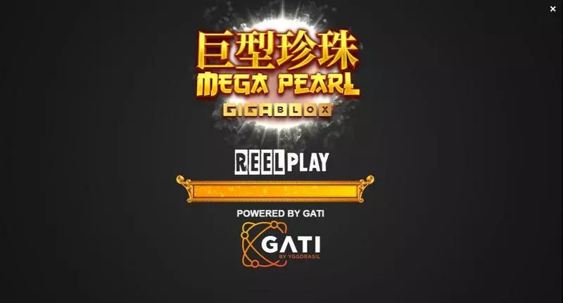 Megapearl Gigablox ReelPlay Slot Introduction Screen