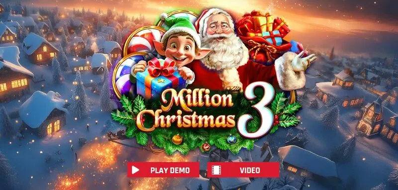 Million Christmas 3 Red Rake Gaming Slot Info and Rules