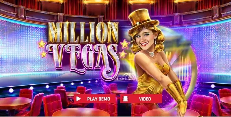 Million Vegas Red Rake Gaming Slot Introduction Screen