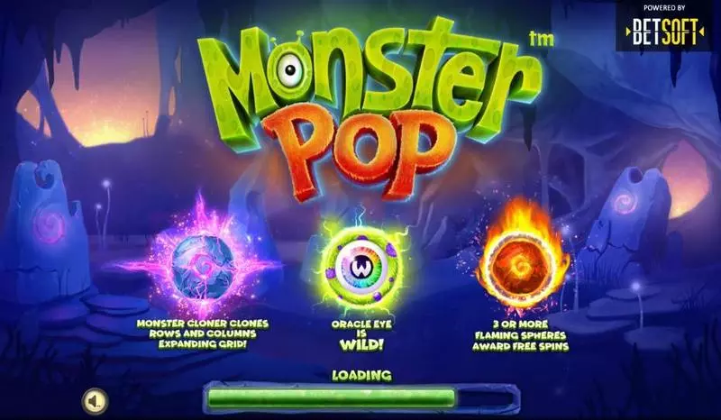 Monster Pop BetSoft Slot Info and Rules
