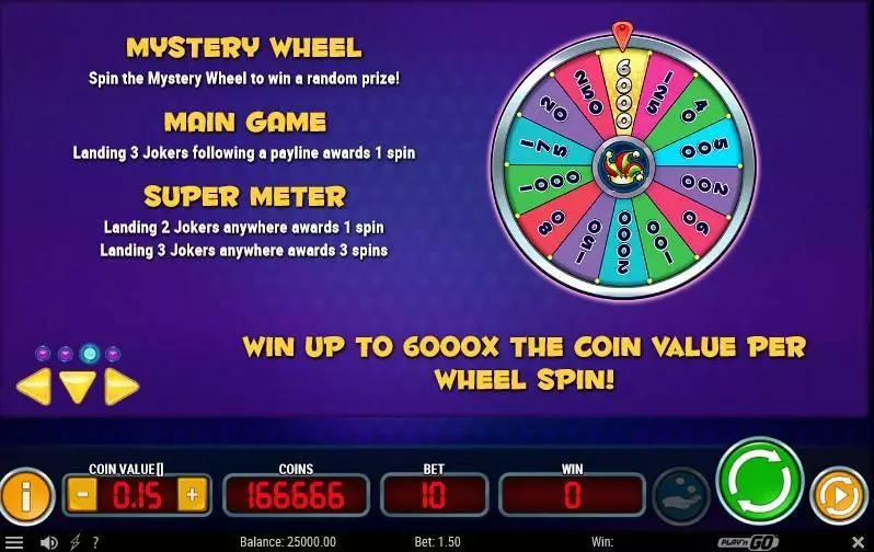 Mystery Joker 6000 Play'n GO Slot Bonus 3
