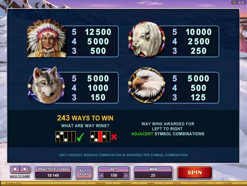 Mystic Dreams Microgaming Slot Info and Rules