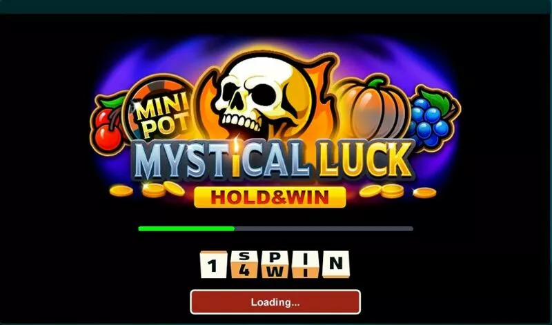 Mystical Luck Hold And Win 1Spin4Win Slot Introduction Screen