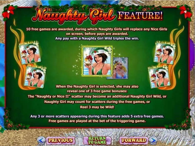 Naughty or Nice Spring Break RTG Slot Info and Rules