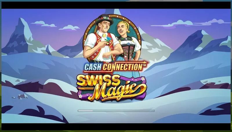 NovoSDK Cash Connection - Swiss Magic Greentube Slot Introduction Screen