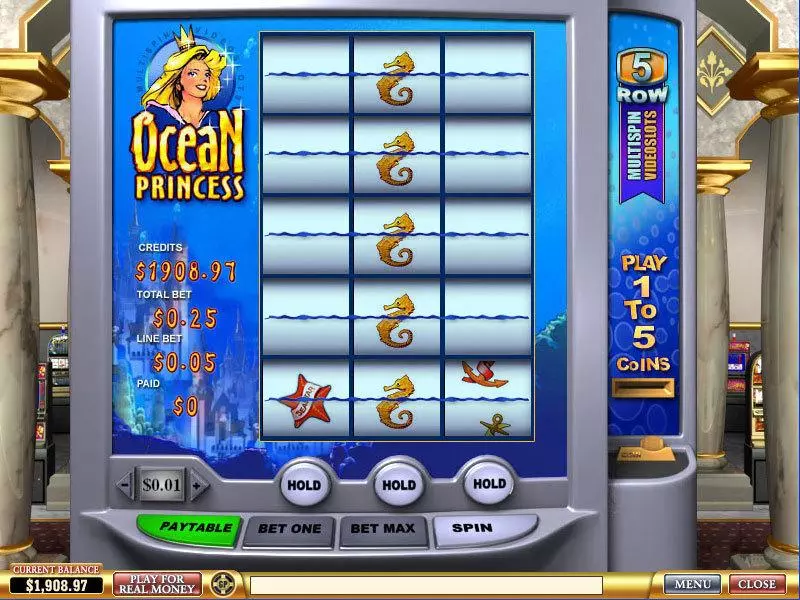 Ocean Princess PlayTech Slot Bonus 1