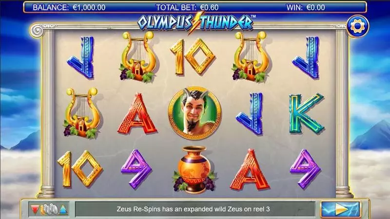 Olympus Thunder Nyx Interactive Slot Main Screen Reels
