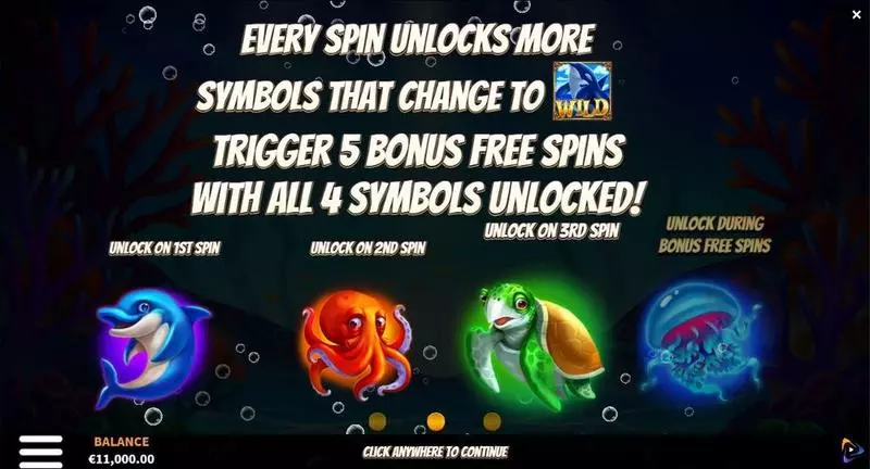 Orca's Wild Bonanza ReelPlay Slot Free Spins Feature