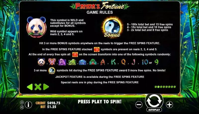 Panda’s Fortune Pragmatic Play Slot Bonus 1