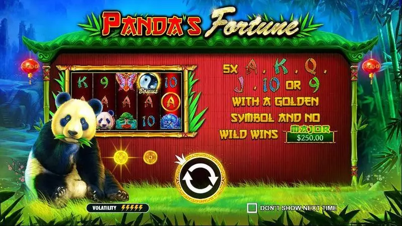 Panda’s Fortune Pragmatic Play Slot Info and Rules