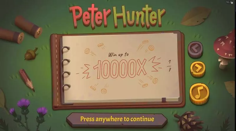 Peter Hunter Peter&Sons Slot Introduction Screen
