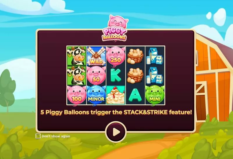 Piggy Balloons Apparat Gaming Slot Info and Rules