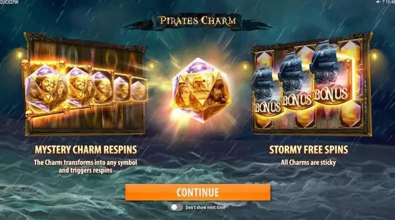 Pirates Charm Quickspin Slot Info and Rules