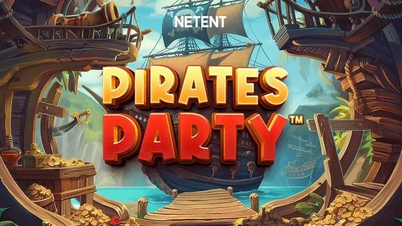 Pirates Party NetEnt Slot Introduction Screen