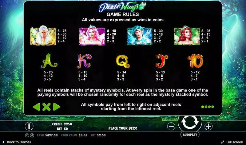 Pixie Wings Pragmatic Play Slot Info and Rules